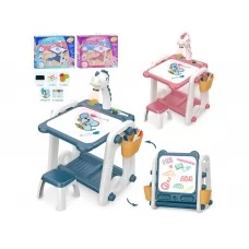 Проектор-стіл для малювання 3в1 BabyToys YM2210-210A; 2 види; (ціна за 1шт)