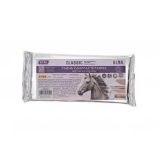 Глина самозастигаюча Classic, 500 г, біла, ZiBi ZB.6291