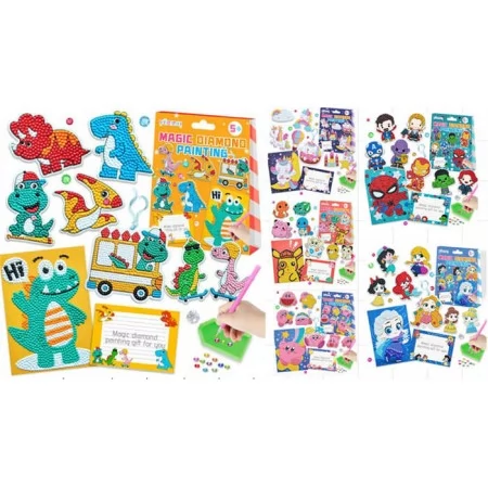 Закладка с алмазной мозаикой BabyToys C 64273, 6 наліпок