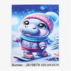Алмазная мозаика TK Group JS 19879, 30x20 см, для детей от 4 лет