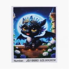 Алмазная мозаика TK Group JS 19980, 30x20 см, для детей