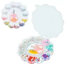 Пенал з бісером BabyToys 610-02D-E англ. букви та ножиці
