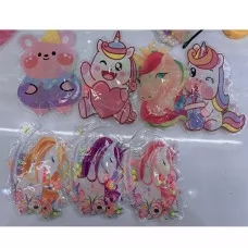 Набір бісеру для дівчаток BabyToys єдиноріг, 6 видів кольорів, від 4 років