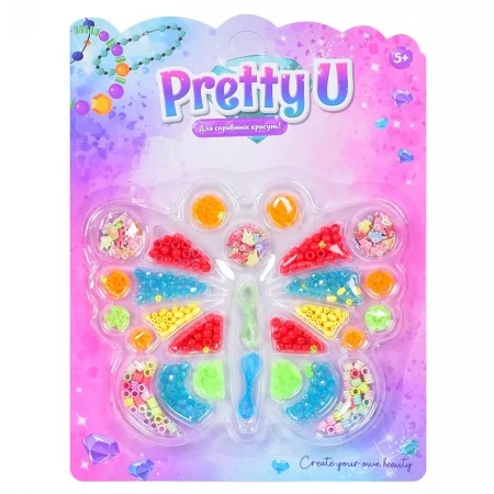 Набір для рукоділля Limo Toy бісер і намистини різних кольорів M 5685 UA