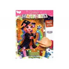 Набор для творчества Блестящая мозаика Glitter Mosaic 20,5х26 см, Danko Toys БМ-04-09 Набор для творчества Блестящая мозаика Glitter Mosaic 20,5х26 см, Danko Toys БМ-04-09