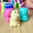 Кинетический песок для творчества BabyToys YY 1684 800г разные цвета