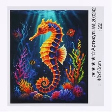Картина за номерами WToys 40х50 см світна в темряві