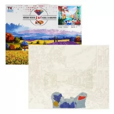 Алмазная мозаика TK Group B 74380 Завтрак в Венеции 40x50 см