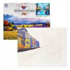 Алмазная мозаика TK Group B 77587 городской пейзаж 40x50 см