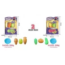 Кинетический песок BabyToys 1909 J 200г с формами Кинетический песок BabyToys 1909 J 200г с формами