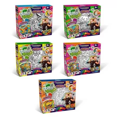 Сумка-раскраска My Color Bag Danko Toys мини миксовые виды