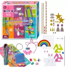 Набор творчества 4FUN Game Club 37048 Единороги 6в1 220 элементов