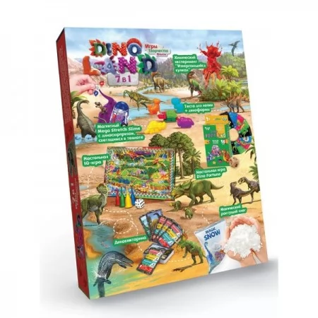 Креативне творчість "Dino Land 7 в 1" укр Креативне творчість "Dino Land 7 в 1" укр