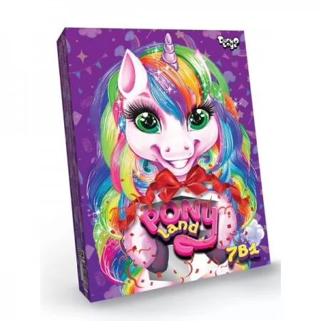 Креативна творчість "Pony Land 7 в 1" укр Креативна творчість "Pony Land 7 в 1" укр Креативна творчість "Pony Land 7 в 1" укр Креативна творчість "Pony Land 7 в 1" укр