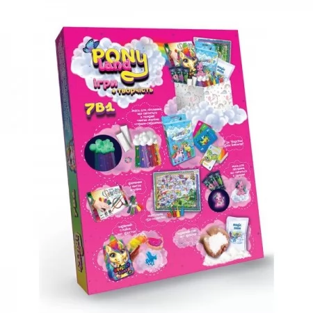 Креативна творчість "Pony Land 7 в 1" укр Креативна творчість "Pony Land 7 в 1" укр Креативна творчість "Pony Land 7 в 1" укр Креативна творчість "Pony Land 7 в 1" укр