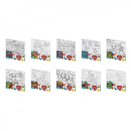 Креативное творчество "Раскраска по номерам "Coloring by numbers" 31см*31см с.1 Креативное творчество "Раскраска по номерам "Coloring by numbers" 31см*31см с.1