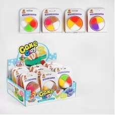 Пластилин для лепки BabyToys 4 цвета 12 штук в блоке