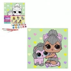 Набор для росписи "LOL Surprise! TroopSurprise Kitty Queen With Kitty Kitty" Набор для росписи "LOL Surprise! TroopSurprise Kitty Queen With Kitty Kitty"