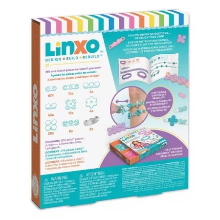 Набір для створення браслетів Make it Real Linxo Прикраси Ніжність MR6110-1 Набір для створення браслетів Make it Real Linxo Прикраси Ніжність MR6110-1