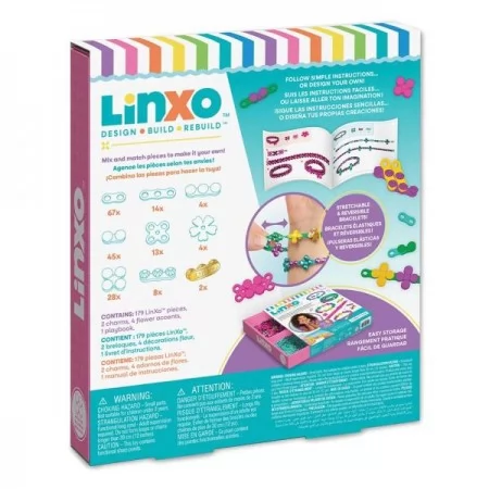 Набір для створення браслетів Make it Real Linxo Прикраси Вечірка MR6110-2