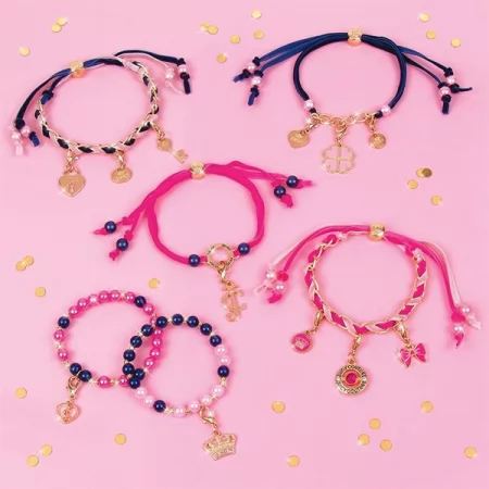 Набір для створення шарм-браслетів Make it Real Juicy Couture Оксамит і перлини 115 ел. MR4417 Набір для створення шарм-браслетів Make it Real Juicy Couture Оксамит і перлини 115 ел. MR4417