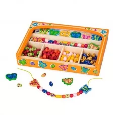Набор для создания украшений Viga Toys Ожерелье из бабочек 