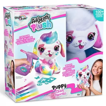 Набір для творчості 4 Ever Airbrush Plush Цуценя OFG249/1 Набір для творчості 4 Ever Airbrush Plush Цуценя OFG249/1