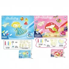 Набор раскраска подвеска BabyToys 7603-04 с красками 6шт Набор раскраска подвеска BabyToys 7603-04 с красками 6шт