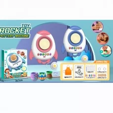 Гончарный круг BabyToys 8811 с глиной и инструментами