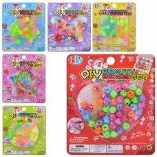 Набір для творчості з бісером і нитками BabyToys HY190-O5-06, мікс видів, від 4 років Набір для творчості з бісером і нитками BabyToys HY190-O5-06, мікс видів, від 4 років