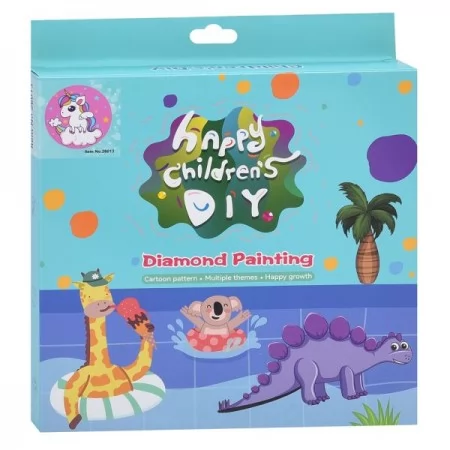 Алмазная мозаика Единорог с рамкой BabyToys LY26011-13-71
