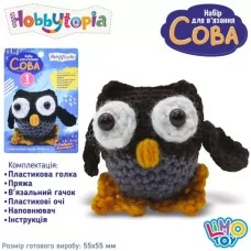 Набор для вязания Сова Limo Toy M5865RU с крючком и пряжей для детей от 4 лет Набор для вязания Сова Limo Toy M5865RU с крючком и пряжей для детей от 4 лет
