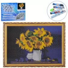 Алмазна мозаїка BabyToys MK 5382 Соняшники 30-40см