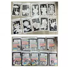 Набор для творчества BabyToys MK 5932 двусторонняя аппликация, 10 видов Набор для творчества BabyToys MK 5932 двусторонняя аппликация, 10 видов