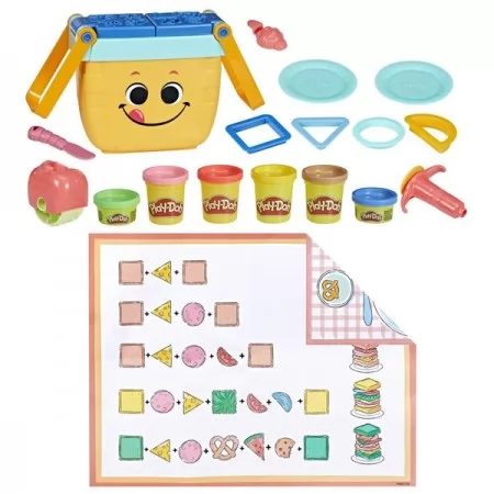 Набір для творчості Play-Doh Форми для пікніка з пластиліном F6916