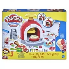 Набір для творчості Play Doh з пластиліном "Печемо піцу" Набір для творчості Play Doh з пластиліном "Печемо піцу"