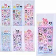 Набір наклейок для творчості BabyToys SZ240906, мікс видів, 9,5–22 см, 20 шт Набір наклейок для творчості BabyToys SZ240906, мікс видів, 9,5–22 см, 20 шт