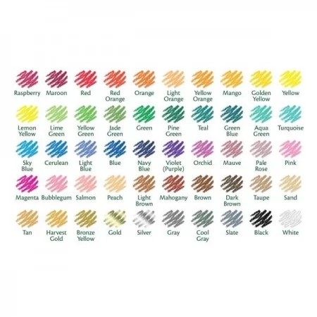 Набір олівців Crayola Pencils 50 кольорів 68-4050 Набір олівців Crayola Pencils 50 кольорів 68-4050