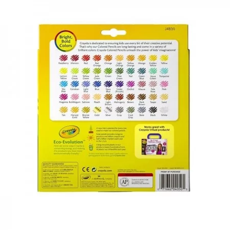 Набір олівців Crayola Pencils 50 кольорів 68-4050 Набір олівців Crayola Pencils 50 кольорів 68-4050