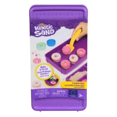 Набор кинетического песка Kinetic Sand Цветное печенье с аксессуарами 