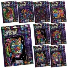 Набір креативної творчості "CRYSTAL MOSAIC" CRM-01-01,02,03,04...10 ДАНКО ТОЙС