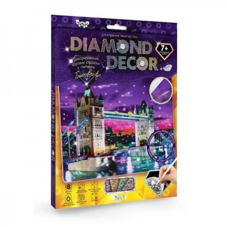 Набор креативного творчества "DIAMOND DECOR" ДАНКО ТОЙС DD-01-01,02..07,09,10,11