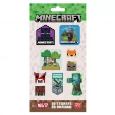 Набор наклейок 2D Yes "Minecraft Characters" Набор наклейок 2D Yes "Minecraft Characters"