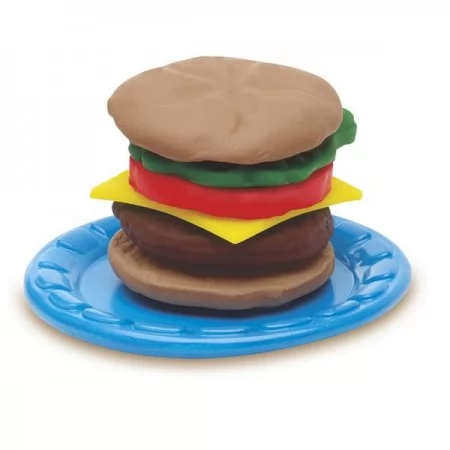 Набір із пластиліном Play-Doh Бургер барбекю B5521 Набір із пластиліном Play-Doh Бургер барбекю B5521