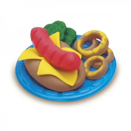 Набір із пластиліном Play-Doh Бургер барбекю B5521 Набір із пластиліном Play-Doh Бургер барбекю B5521