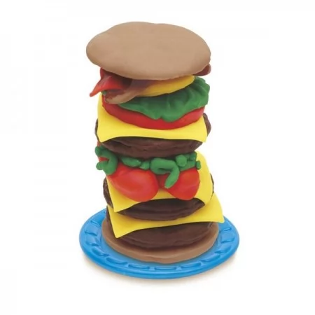 Набір із пластиліном Play-Doh Бургер барбекю B5521 Набір із пластиліном Play-Doh Бургер барбекю B5521