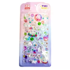 Набір 3D-наліпок TIKI WIKI серії "Crystal" – ТІКІ КАЗКА Набір 3D-наліпок TIKI WIKI серії "Crystal" – ТІКІ КАЗКА