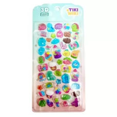 Набір 3D-наліпок TIKI WIKI серії "Crystal" – ТІКІ НАТХНЕННЯ Набір 3D-наліпок TIKI WIKI серії "Crystal" – ТІКІ НАТХНЕННЯ