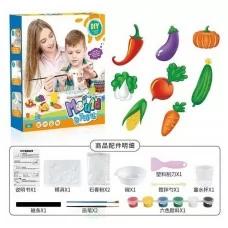 Набір для творчості з гіпсом та фарбами BabyToys 160611