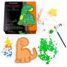 Набор для творчества Vladi Toys MA7011 мозаика динозавр пластиковая